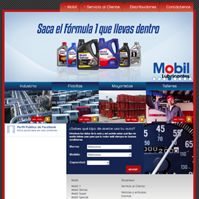 Mobil: Desarrollo de sitio web para Mobil Guatemala