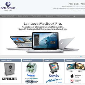 JL Betancourt: Diseño y desarrollo de sitio web